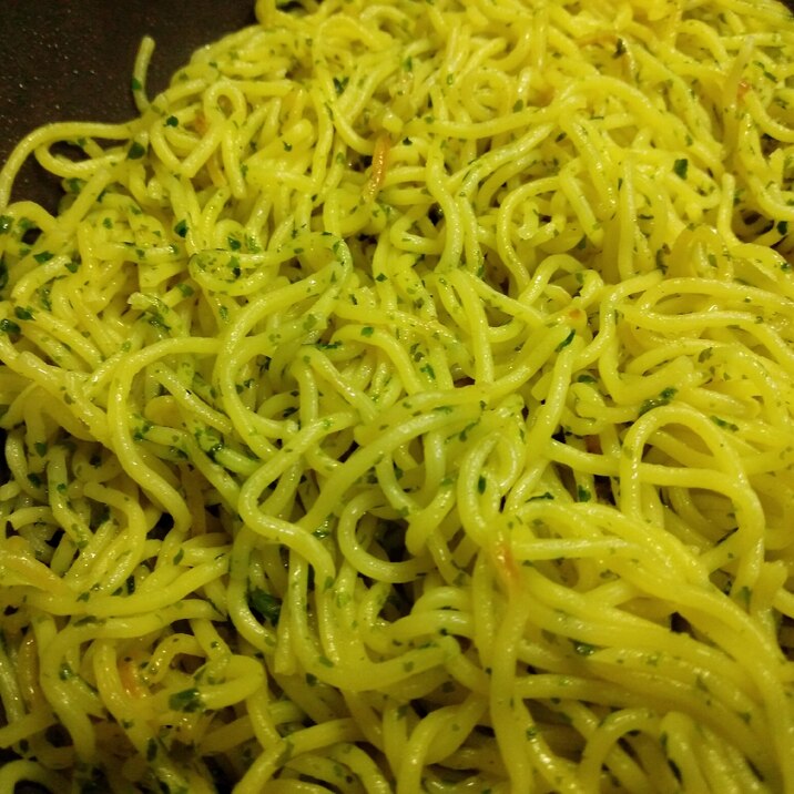 青海苔たっぷり塩焼きそば